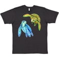 thumbnail image 3 of Inktastic Sea Turtles Swimming Together T-Shirt, 3 of 5