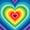Blue Yellow, variant on Manfei Kawaii Rainbow Twin Fitted Sheet, Graffiti Printing Blocks Bedding, Yellow Green Red, 2-Piece, 1 Fitted Sheet and 1 Pillowcase