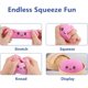 thumbnail image 5 of Juguete squishy NFOVSMO de dumplings suaves para aliviar el estrés, 5 of 6