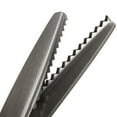 thumbnail image 6 of 2 Pack Pinking Shears for Fabric Cutting, Sewing Scissors for Fabric Comfort Grip Crafts Professional Sewing Zig-Zag Cut Scissors Cut Tool Dressmaking, Green, 6 of 7