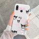 thumbnail image 1 of Para Huawei P20 2018 P 20 Lite P20 Pro Funda bonita kuromi Melody Funda de teléfono Funda de TPU suave Dibujos animados Sanrio Funda para Huawei P20Lite xuanjing  unisex, 1 of 2