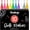 Bold Tip - 6 mm, variant on General Neon Car Window Markers - 10 Chalk Pens (with Gold, Silver) - 3 in 1 Nib, 15mm Jumbo Tip - Washable Liquid Chalk Markers for Blackboard, Chalkboard, Glass, Cars - Erasable Window Glass Pens