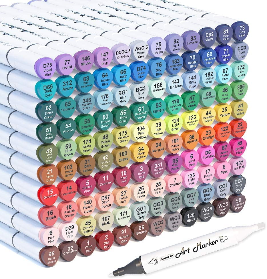 Stamper Markers 7 Amazing Stamps & Colour Pens Kids Gift Grafix Arts Craft Pens 