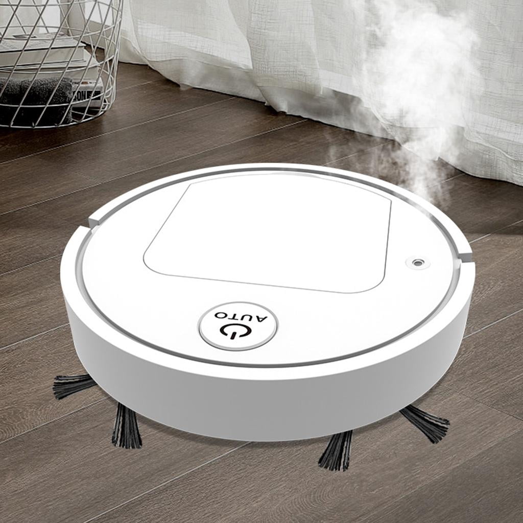 4-in-1 Robot Vacuum Cleaner Automatic Robot Vacuum Cleaner Low Decibel Cleaning Suitable for Pet Hair, Hard Floors