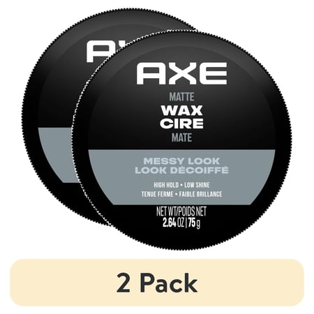 (2 pack) AXE Hair Pomade Messy Look Matte Wax 2.64 oz