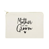 The Cotton and Canvas Mother of the Groom Cosmetic Bag