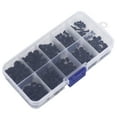 thumbnail image 3 of 270PCS M2/M2.5/M3/M4/M5 Nylon Screw Kit, Multifunction Nylon Screws, Industrial For Mechanics Black, 3 of 8