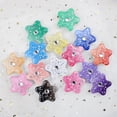 thumbnail image 4 of Huanledash Mobile Phone Grip Holder Universal Retractable Gradient Solid Color Rhinestone Five-pointed Star Phone Finger Expanding Stand for Watching TV, 4 of 8