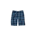 thumbnail image 1 of Aeropostale Mens Plaid Casual Walking Shorts, Azul, 27 Aeropostale Caminando, 1 of 2