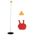 thumbnail image 1 of Table Tennis Trainer Elastic Shaft Training Single - Black, Paddle, 1 of 8