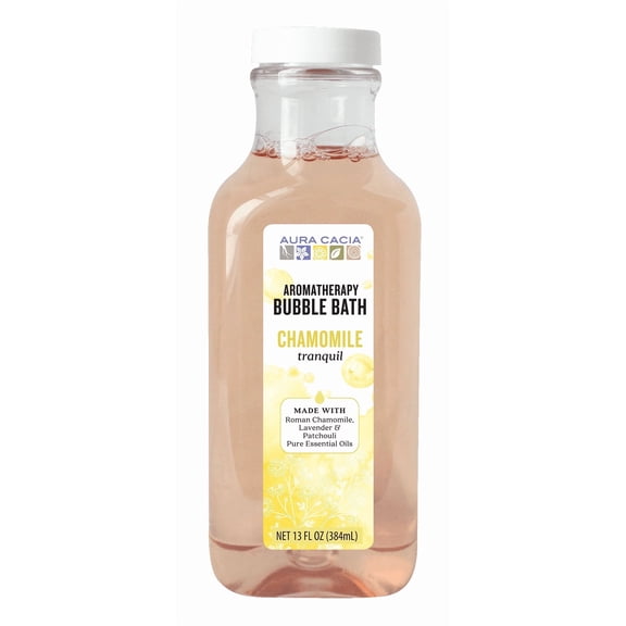 Aura Cacia Aromatherapy Bubble Bath, Tranquil Chamomile - 13 oz