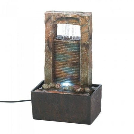 Bamboo Tabletop Fountain - CASCADING WATER TABLETOP FOUNTAIN