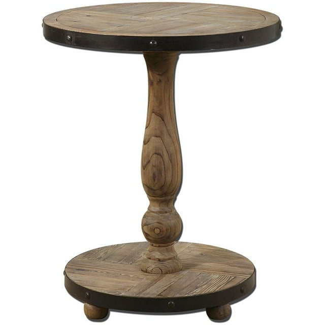 Uttermost Kumberlin Solid Natural Fir Wood Round Table