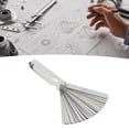thumbnail image 1 of Feeler Gauge, Accurate Foldable 32 Piece Thickness Feeler Gauge Set  For Spark Plug, 1 of 8