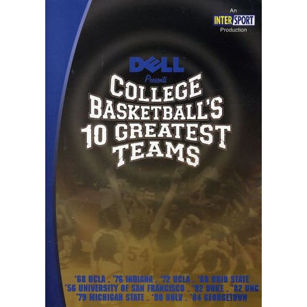 College Basketball's 10 Greatest Teams (DVD), Team Marketing, Sports & Fitness