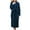 01_Navy, variant on HNMKIU Long Robe for Women Coral Thickened Bathrobe Flannel Winter Warm Sleeping Gown for Home and Spa 01_Grey,L