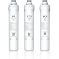 thumbnail image 1 of RO100ROPOT 1-Year Replacement Filter Set, Pack of 3 Filters: PP, CTO, PCF, 1 of 2