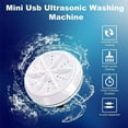thumbnail image 7 of Portable Washing Machine, Mini Ultrasonic Washing Machine 3 in 1 Dishwashers Ultrasonic Waves Suitable for Home, Business, Travel, College Room, RV, Apartment (3.5IN), 7 of 7