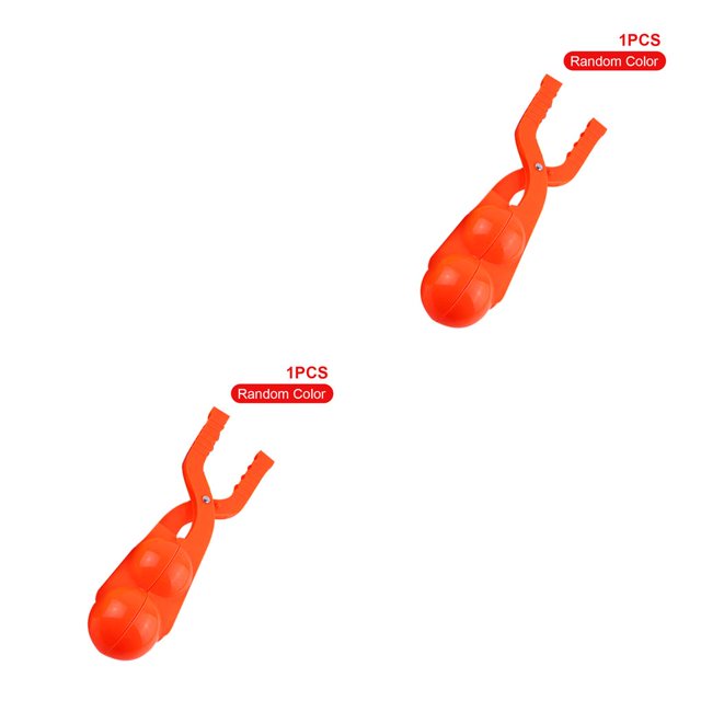 Vogacara Clip para hacer bolas de nieve de plástico, pato de dibujos animados de seguridad, herramienta de molde de arena para nieve de invierno para Type3 NO3 Vogacara CBP169638