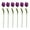Dark Purple, variant on Sunjoy Tech 6Pcs Artificial Tulips Flowers Realistic Beautiful Floral Arrangements Simulation Tulip for Home Weddings Decor