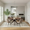 thumbnail image 7 of Pemberly Row Boucle Upholstered Seat and Back Side Chair (Set of 2) in Gray, 7 of 7