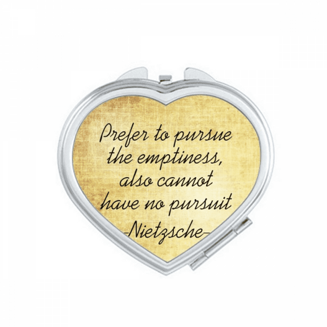 Poursuite Insister Enrichir Miroir Coeur Portable Poche Main Maquillage