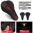 thumbnail image 2 of Gel Bike Cushion, Bicycle Cushion Cover, Super Soft, Comfortable and Breathable Bicycle Saddle Cover, Suitable for Outdoor Mountain Cycling, 2 of 4