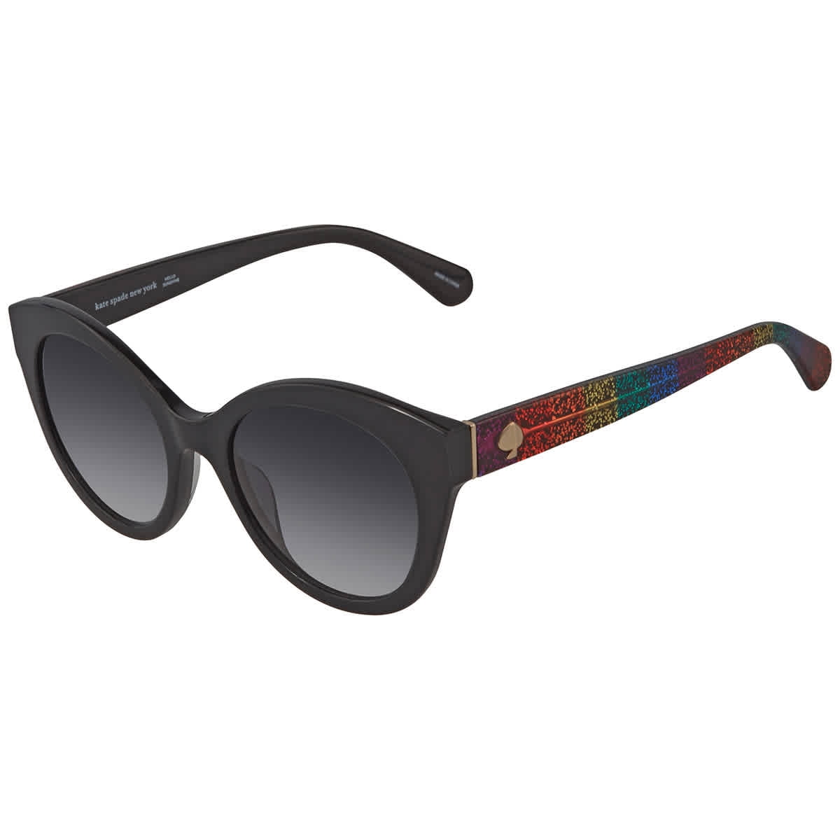 Kate Spade Dark Grey Oval Ladies Sunglasses KARLEIGH/S 0SZE/9O 51