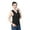Black L, variant on Winter Women Thermal Vest Seamless Double-sided Plush Fast Temperature Lock Round Neck Slim Fit Elastic Sleeveless Inner Wear Bottoming Tank Top