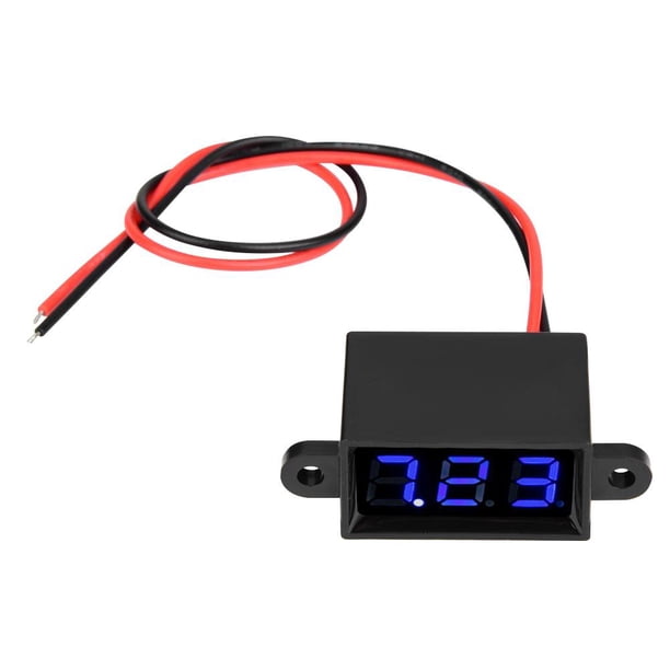 Voltímetro Digital, Multifunción De Alta Precisión Con Función De Prueba Voltímetro Con Pantalla LED, Instrumentos De Prueba De Voltaje CA CC Para Laboratorios Automotrices ANGGREK Otros