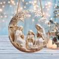 thumbnail image 4 of Limited Time Qaailabf Nativity Scene Ornaments Christmas Hanging Ornaments Nativity Nativity Ornaments For Christmas 111 Nativity Christmas Ornaments Religious Decor, 4 of 8