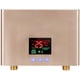 thumbnail image 1 of Calentador de agua eléctrico instantáneo, mini termostato inversor inteligente, calentador de agua pequeño, control táctil + control remoto, pantalla a color grande, 3000 W, estándar europeo, 220 V,, 1 of 5