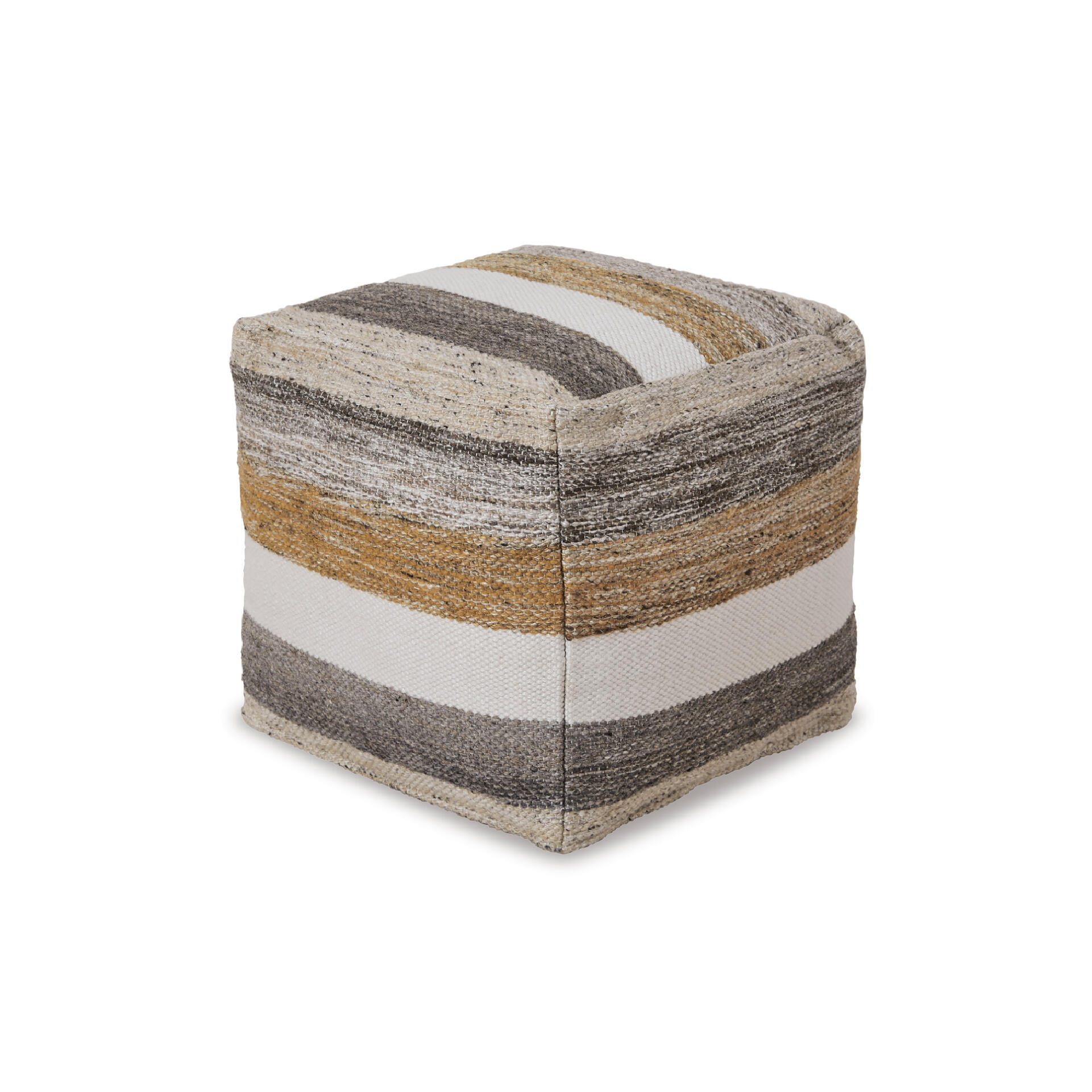 Signature Design by Ashley Josalind Handwoven Pouf, Multicolor photo 3