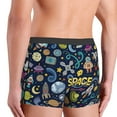 thumbnail image 4 of Kdxio Men's Boxer Briefs with Colorful Space Print - Comfortable and Breathable Underwear for Everyday Wear, 4 of 7