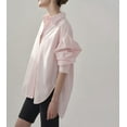 thumbnail image 6 of Mawalde Womens Casual Shirts Long Sleeve Button Down Shirt Fashion Sports Light Pink XL, 6 of 8