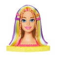 thumbnail image 4 of Muñeca Barbie Styling Head Arcoíris Neón Rubia, 4 of 4