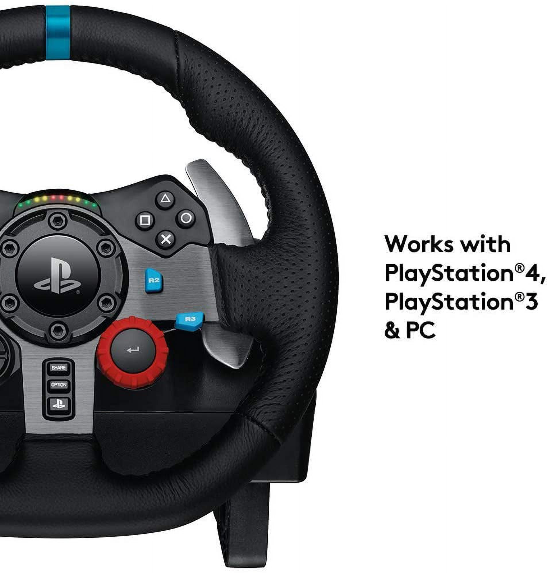 Volante + Pedais LOGITECH G29 Driving Forceracing (Multiplataforma - Preto)