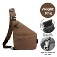 thumbnail image 3 of Bdday Messenger Bag for Men Left Shoulder Bag Nylon Chest Bag Men Lightweight Simplicity Large Capacity Crossbody Casual Please Select Single Shoulder Bag Crossbody Bag Men, 3 of 4