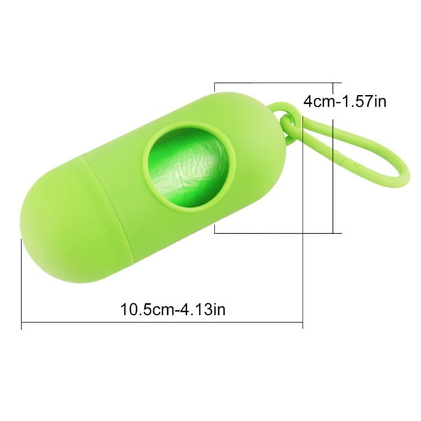 Nobrand Dog Poop Bag Holder Plastic Bag Dispenser Dog Waste Bag Dispenser With Poop Bag Pink