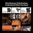 thumbnail image 1 of SABBAT Wireless Earbuds BT5.3 Earphone Lightweight and Ergonomic Design Semi-In-Ear Stereo Noise Cancelling Long Endurance Suitable for All Ear Types, 1 of 5
