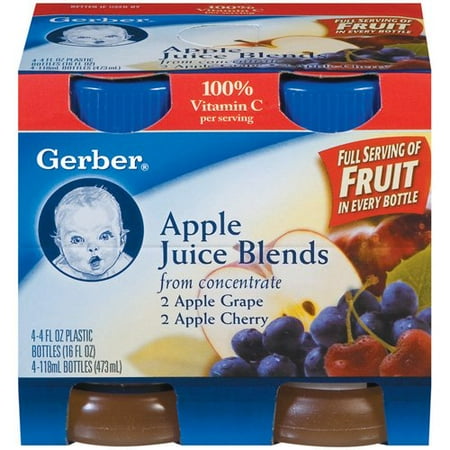 Gerber Gerber Juice Blends, 4 ea