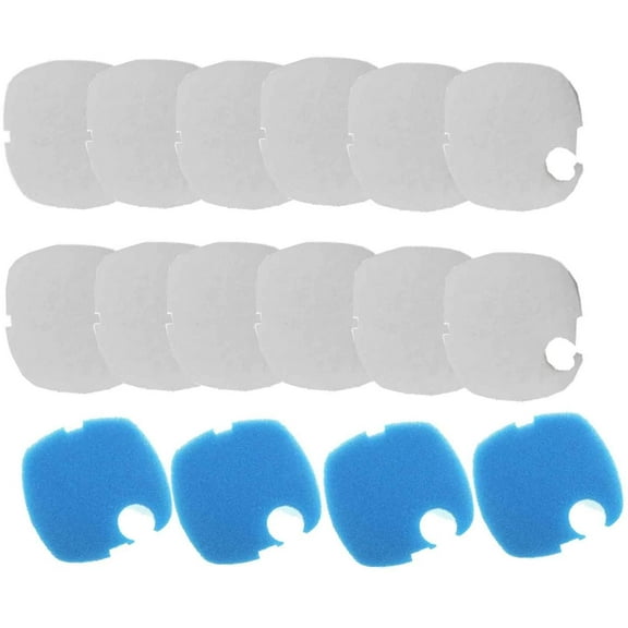 16PCS Aquarium Replacement Filter Pads for SUNSUN GRECH HW-304 HW404B