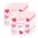 thumbnail image 2 of Servilletas con estampado de corazones para San Valentín | Paquete de 20 servilletas desechables de papel para cóctel | Vajilla decorativa de 33 x 33 cm para celebraciones románticas, 2 of 5