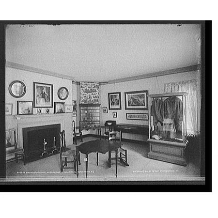 Historic Print, Washington's room, Washington's headquarters [Ford Mansion], Morristown, N.J., 16" x 20"