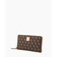 thumbnail image 2 of Dooney & Bourke Greta Brown Tmoro Large Wallet, 2 of 3