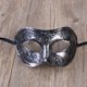 thumbnail image 5 of EeaseMX Máscara de media cara para fiesta de Halloween, máscara de mascarada grabada, recuerdo de fiesta, disfraz, regalo creativo para hombres, 5 of 7