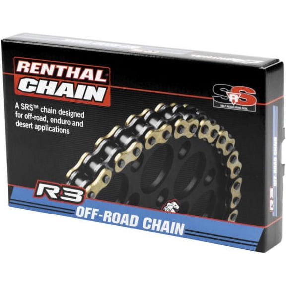 Renthal C408 520 R3-3 O-Ring Chain - 104 Links (Gold)
