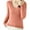 Pink, variant on HAPIMO Wool Sweater Women Fall Winter Warm Knitted Pullover V Neck Long Sleeve Sweater Basic Tops Loose Green L