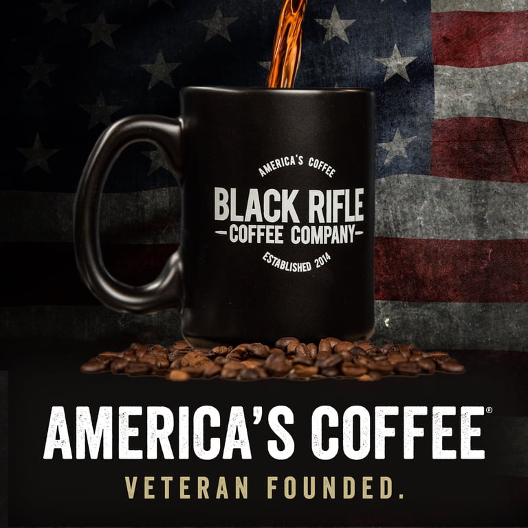 Black Rifle Coffee Company Gunship K-Cup Pods, Light Roast, 22 Ct