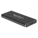 thumbnail image 1 of Caja externa USB 3.0 a M.2 NGFF SSD 2230 2242 2260 2280 (negro) Hugtrwg Nuevos Originales, 1 of 9